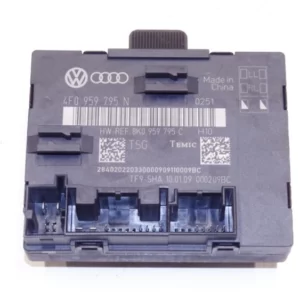 Модул врата задна лява 4f0959795n за audi a4 (b8 8k) 2.0 tdi 143 hp (avant)