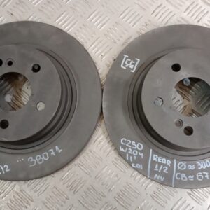 Задни дискове Mercedes C250 CDI W204 2011г.