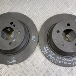 Задни дискове Mercedes C220 CDI W204 2009г.