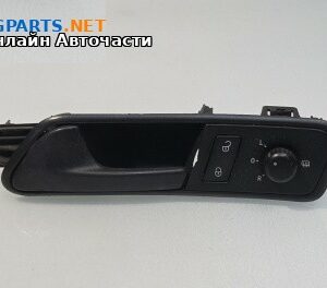 Вътрешна дръжка за Volkswagen Caddy III (03.2004 - 05.2015), 2+1 вр., товарен, позиция: предна, лява