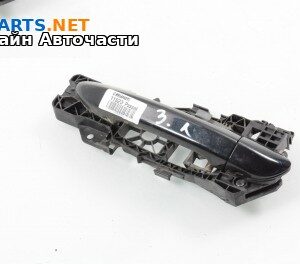 Външна дръжка за Volkswagen Passat Sedan B7 (08.2010 - 12.2014), 4+1 вр., седан, позиция: задна, лява